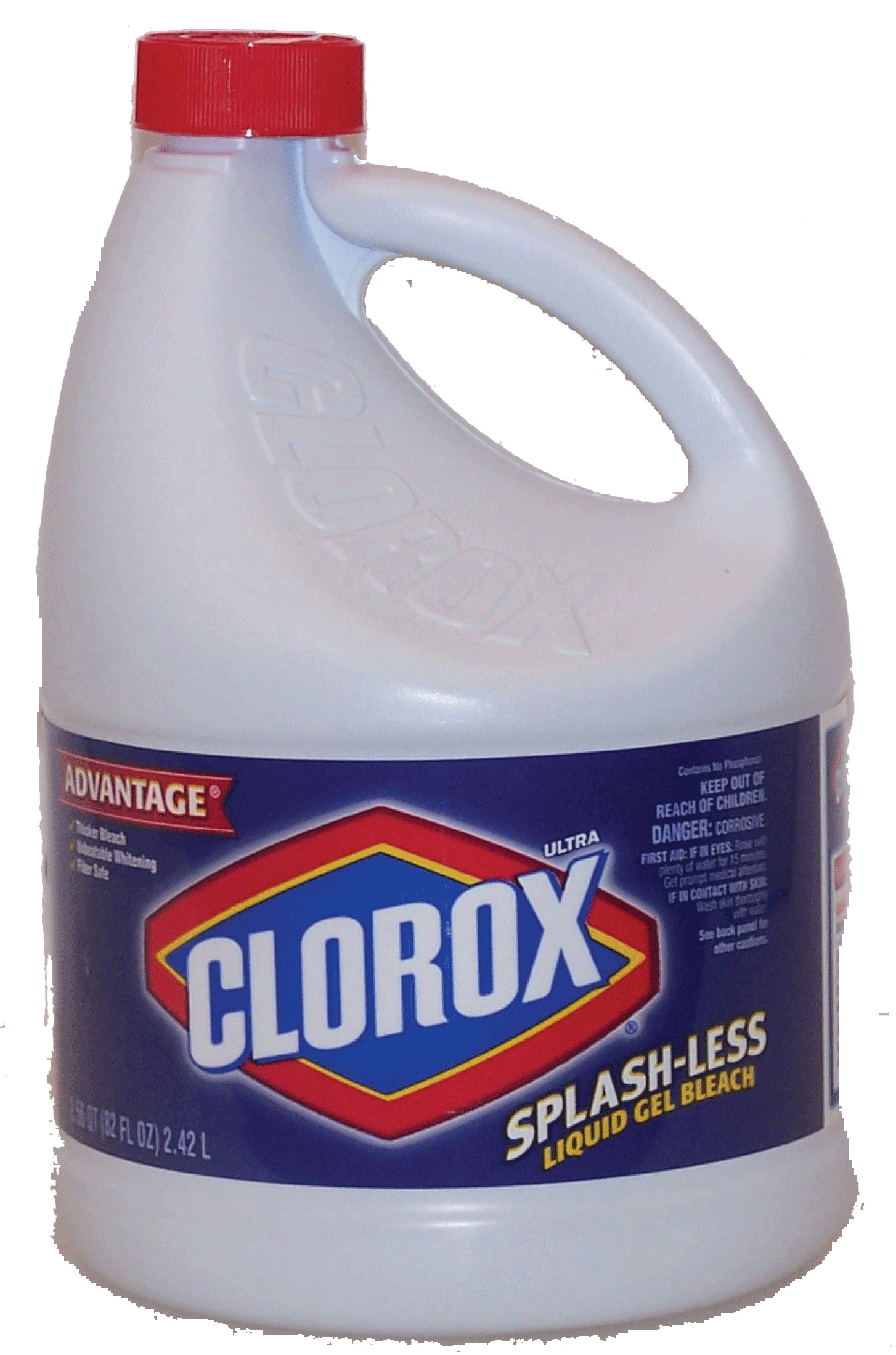 Clorox&nbsp;Advantage&nbsp;splash-less liquid gel bleach Full-Size Picture